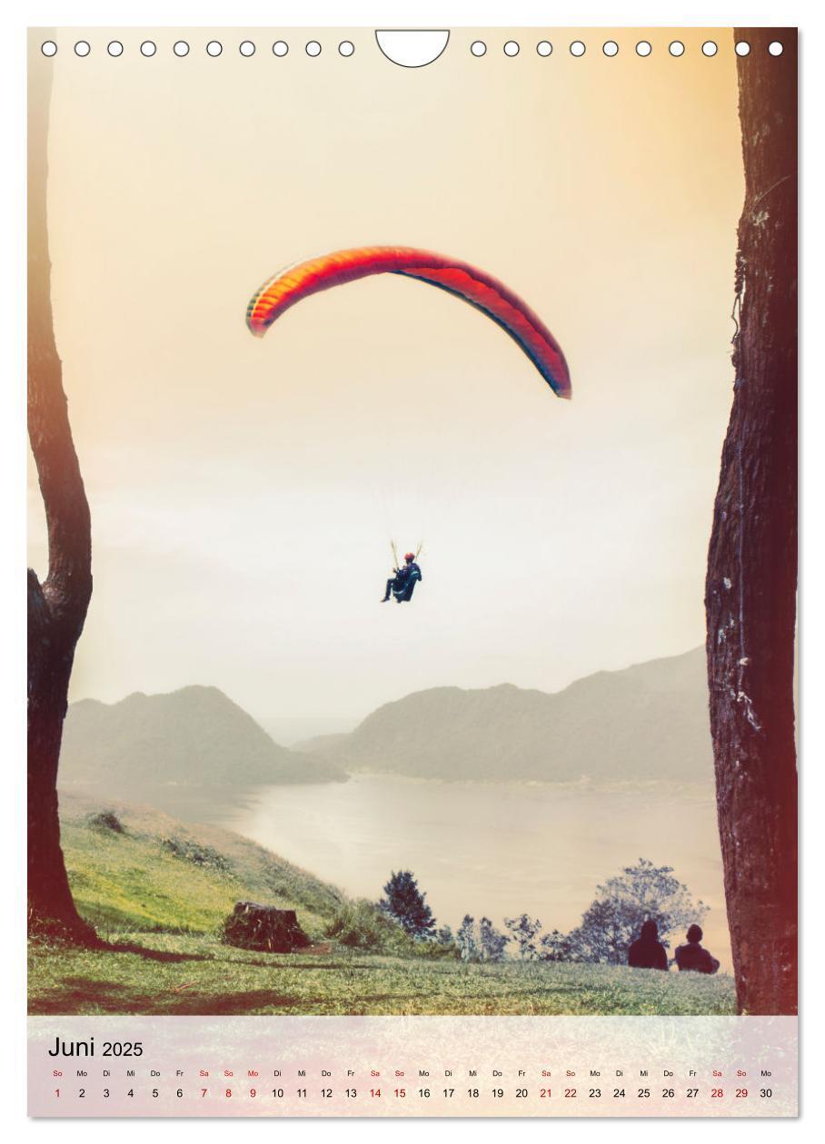 Bild: 9783435931804 | Paragliding - einfach Spaß (Wandkalender 2025 DIN A4 hoch),...