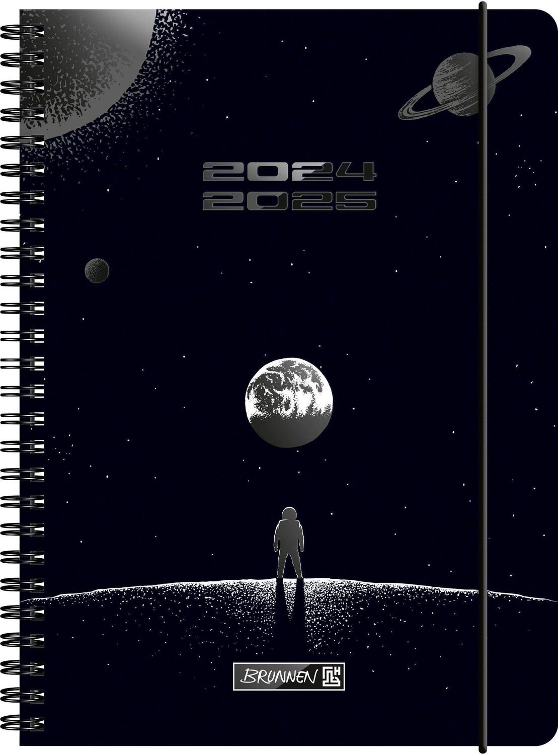 Cover: 4061947119404 | Schülerkalender 2024/2025 "Outer Space", 2 Seiten = 1 Woche, A5,...
