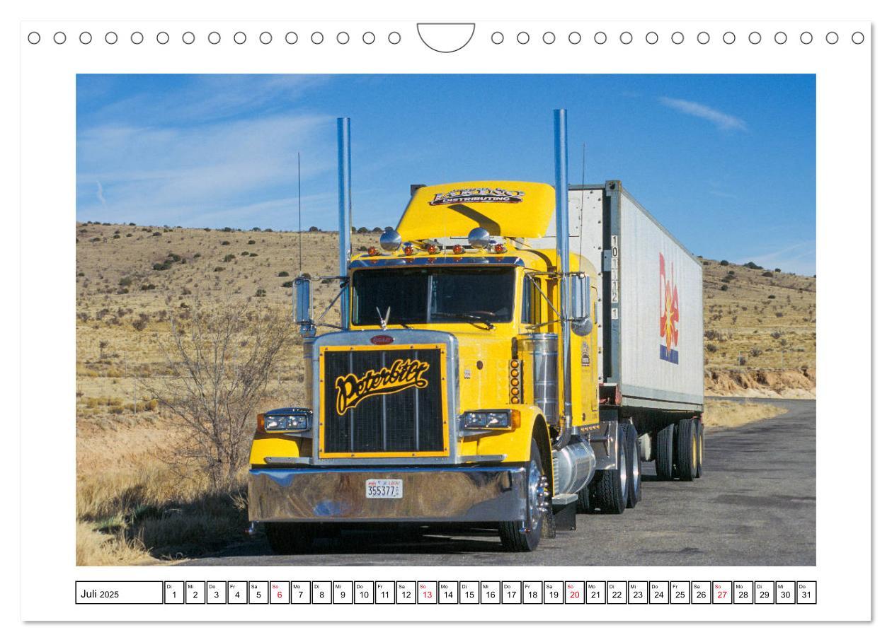 Bild: 9783435207268 | US-Trucks - Auf Achse in Amerika (Wandkalender 2025 DIN A4 quer),...