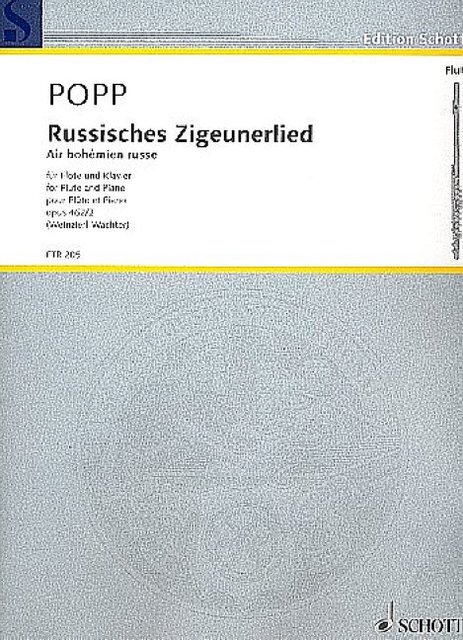 Cover: 9790001153942 | Russisches Zigeunerlied | Wilhelm Popp | Broschüre | 16 S. | Deutsch