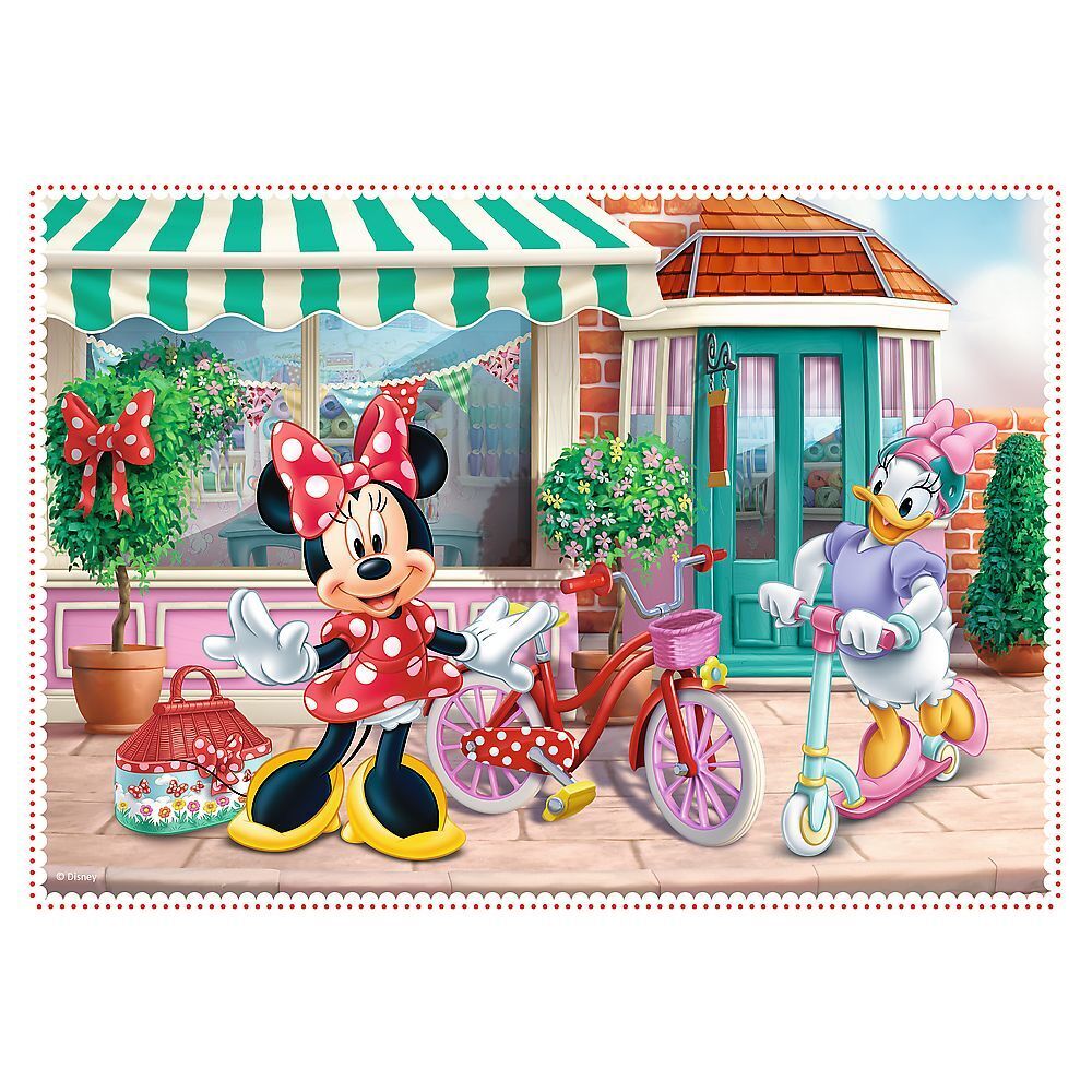 Bild: 5900511343557 | 4 in 1 Puzzle - Disney Minnie Mouse (Kinderpuzzle) | Spiel | 34355