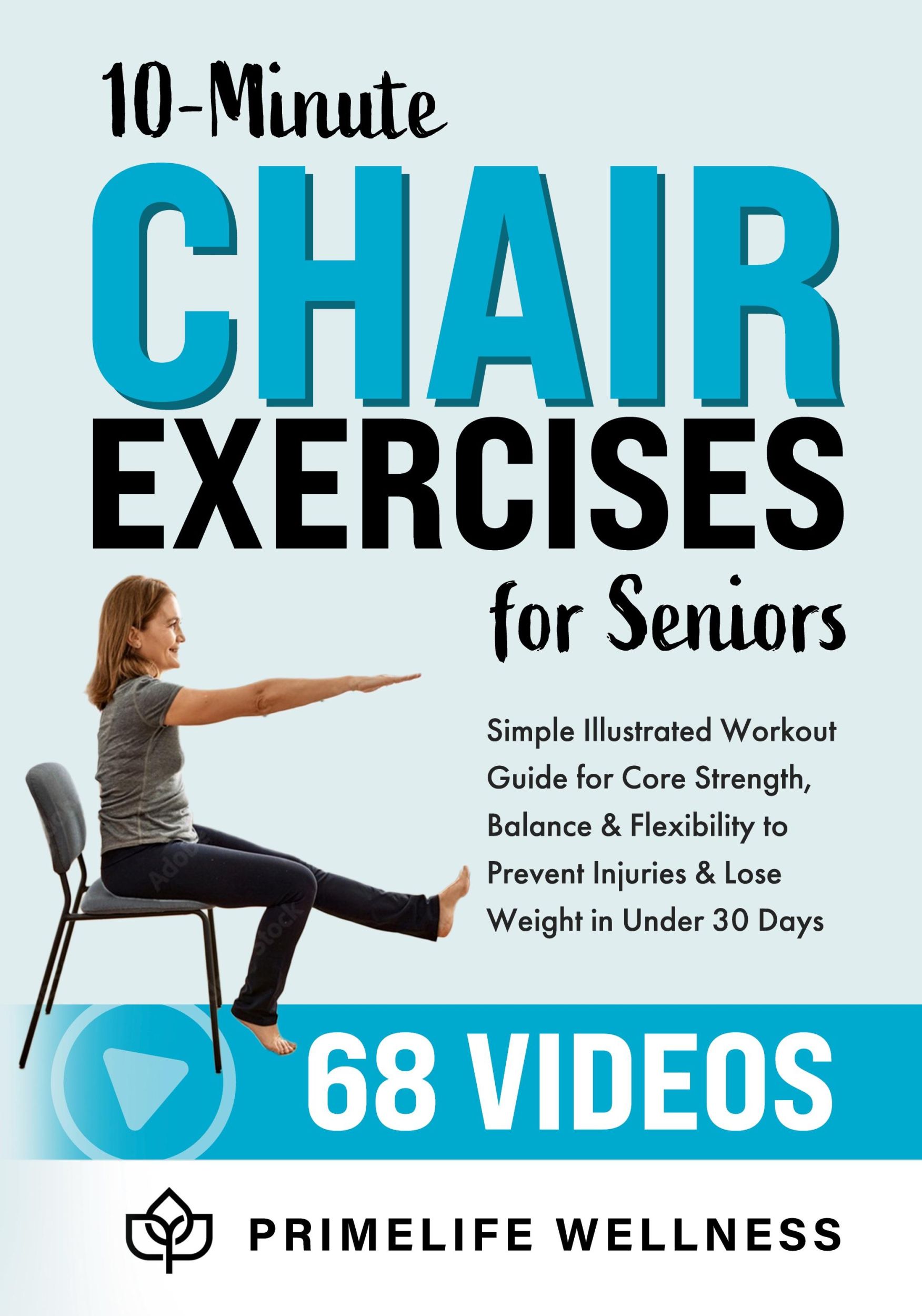 Cover: 9781915710604 | 10-Minute Chair Exercises for Seniors | Primelife Wellness | Buch