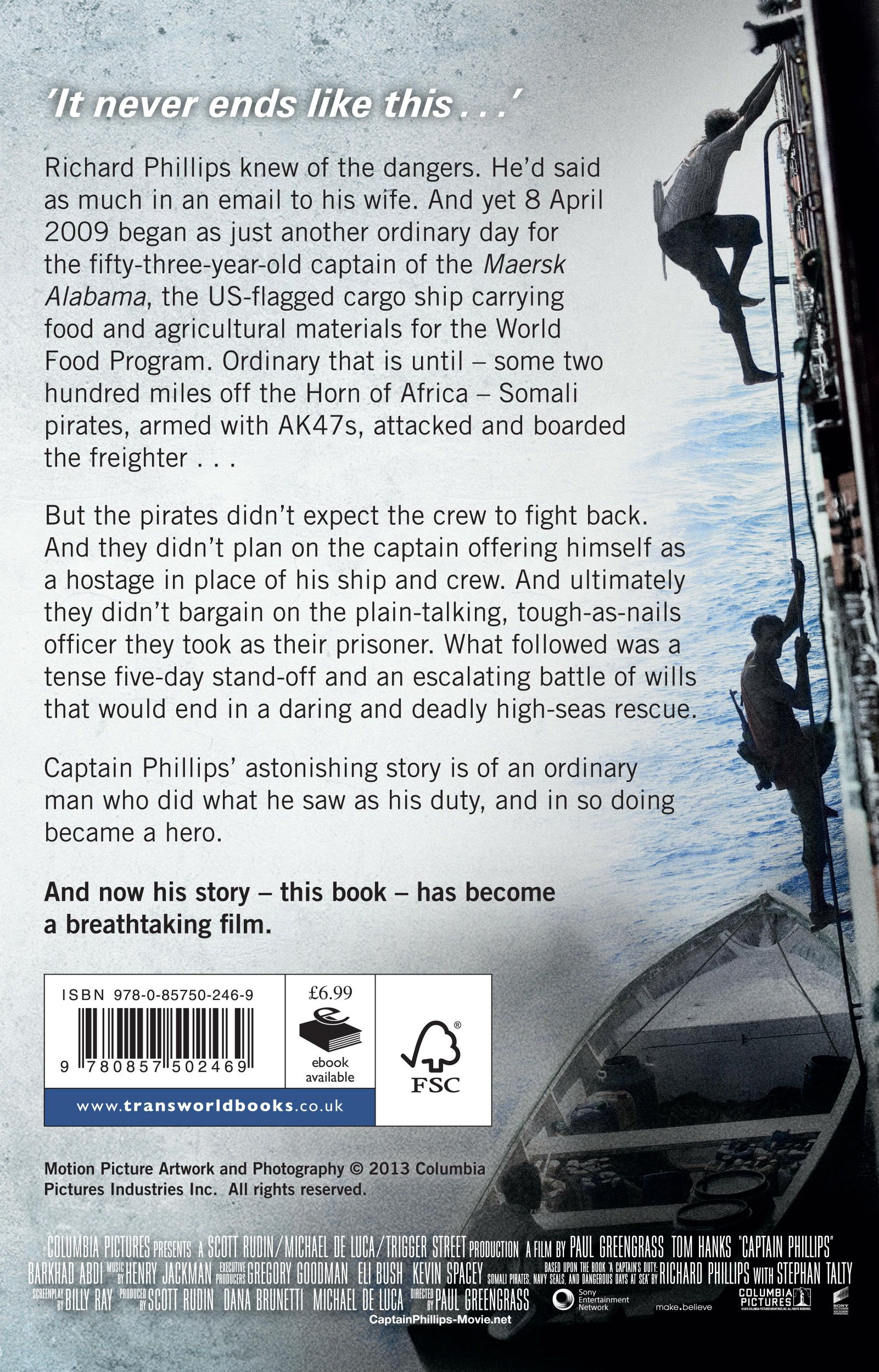 Rückseite: 9780857502469 | A Captain's Duty | Richard Phillips | Taschenbuch | 304 S. | Englisch