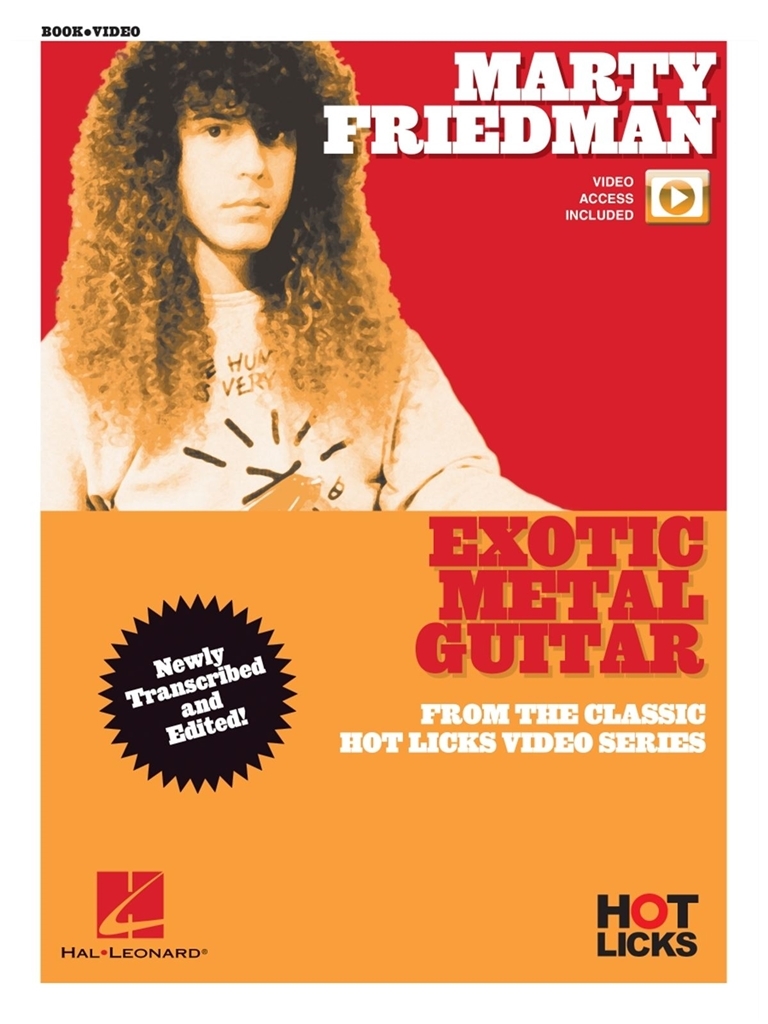 Cover: 888680974565 | Marty Friedman - Exotic Metal Guitar | Hot Licks | 2020 | Hal Leonard