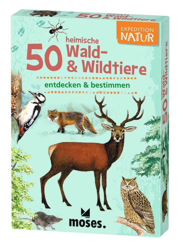Cover: 4033477097392 | Expedition Natur. 50 heimische Wald- & Wildtiere | Carola von Kessel