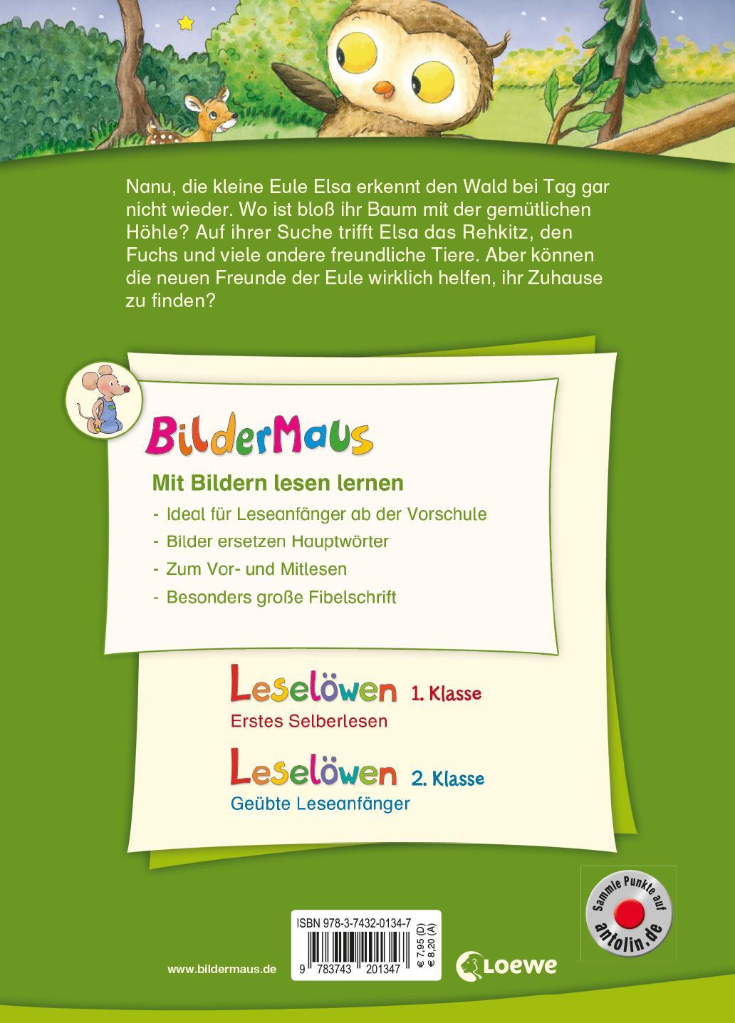 Rückseite: 9783743201347 | Bildermaus - Die kleine Eule sucht ihr Zuhause | Annette Moser | Buch