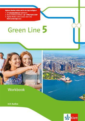 Cover: 9783128342559 | Green Line 5 | Workbook mit Audios Klasse 9. Bundesausgabe ab 2014
