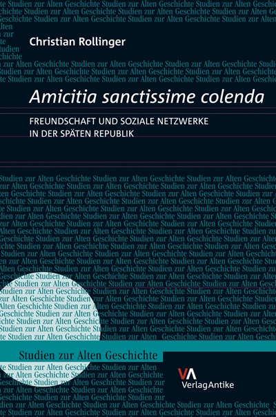 Cover: 9783938032718 | Amicitia sanctissime colenda. Freundschaft und soziale Netzwerke in...