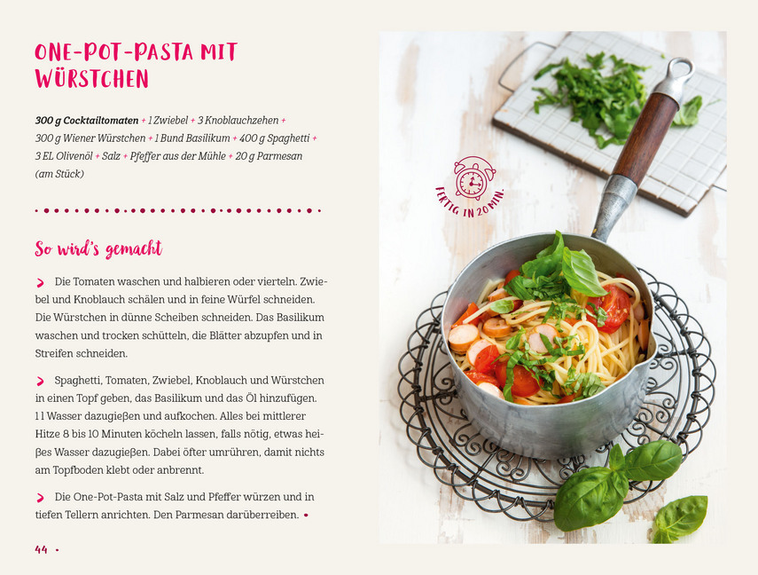 Bild: 9783898837804 | Mini-Kochbuch Schnelle Abendessen | einfach, gesund und lecker | Buch