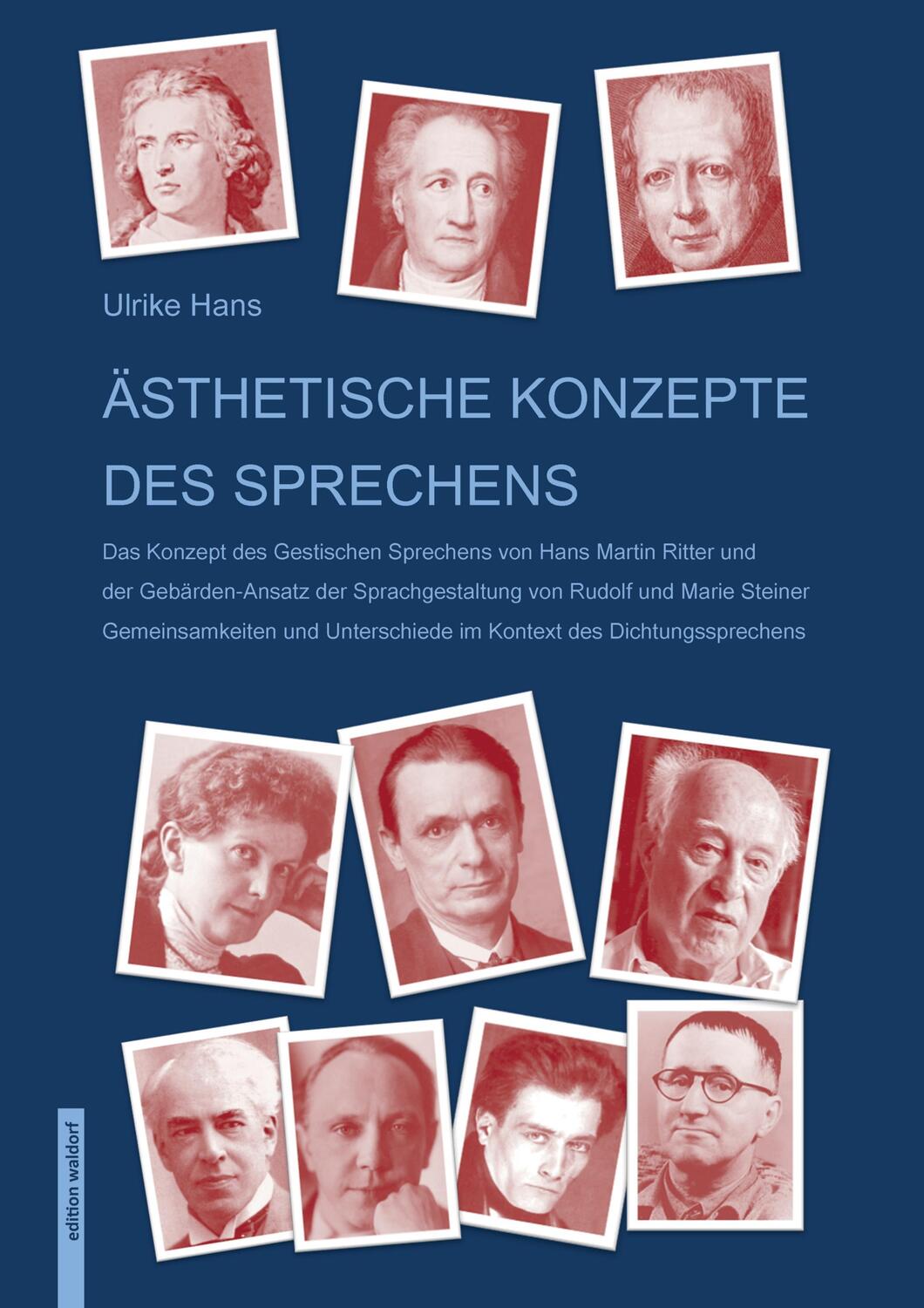 Cover: 9783944911533 | Ästhetische Konzepte des Sprechens | Ulrike Hans | Taschenbuch | 2017