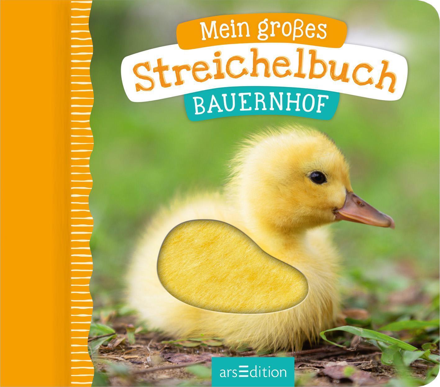 Bild: 9783845837468 | Mein großes Streichelbuch - Bauernhof | Buch | Spiralbindung | 14 S.