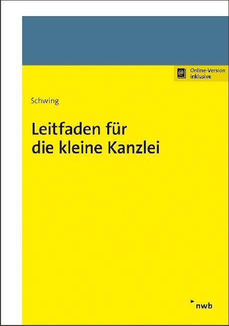 Cover: 9783482676413 | Leitfaden für die kleine Kanzlei | Heide Schwing | Bundle | 1 Bundle