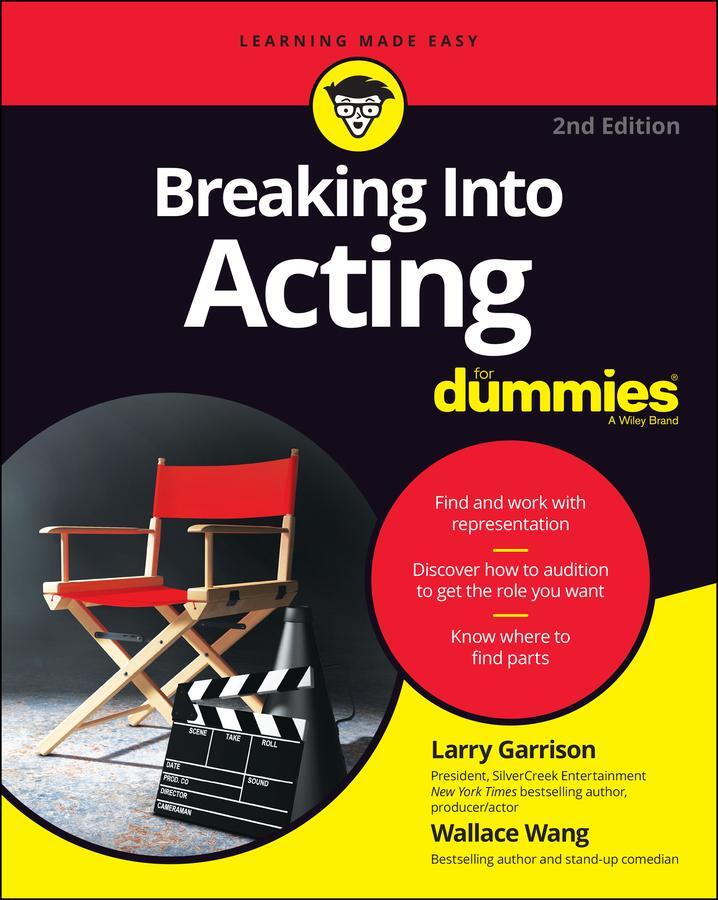 Cover: 9781119789697 | Breaking Into Acting For Dummies, 2nd Edition | L. Garrison | Buch