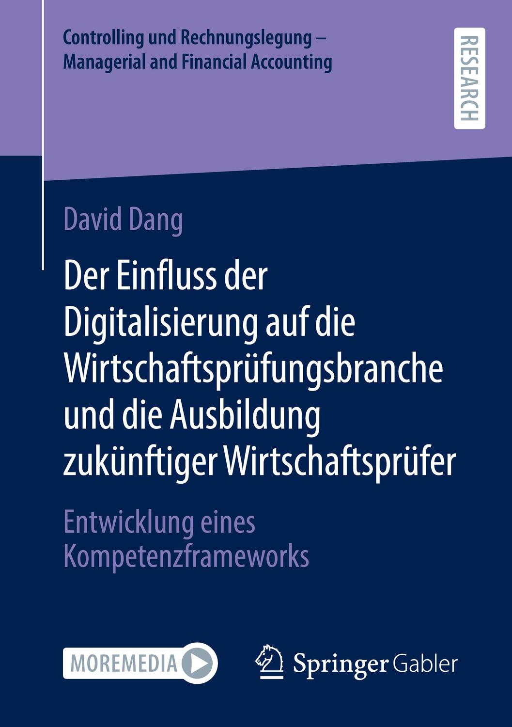 Cover: 9783658371876 | Der Einfluss der Digitalisierung auf die Wirtschaftsprüfungsbranche...