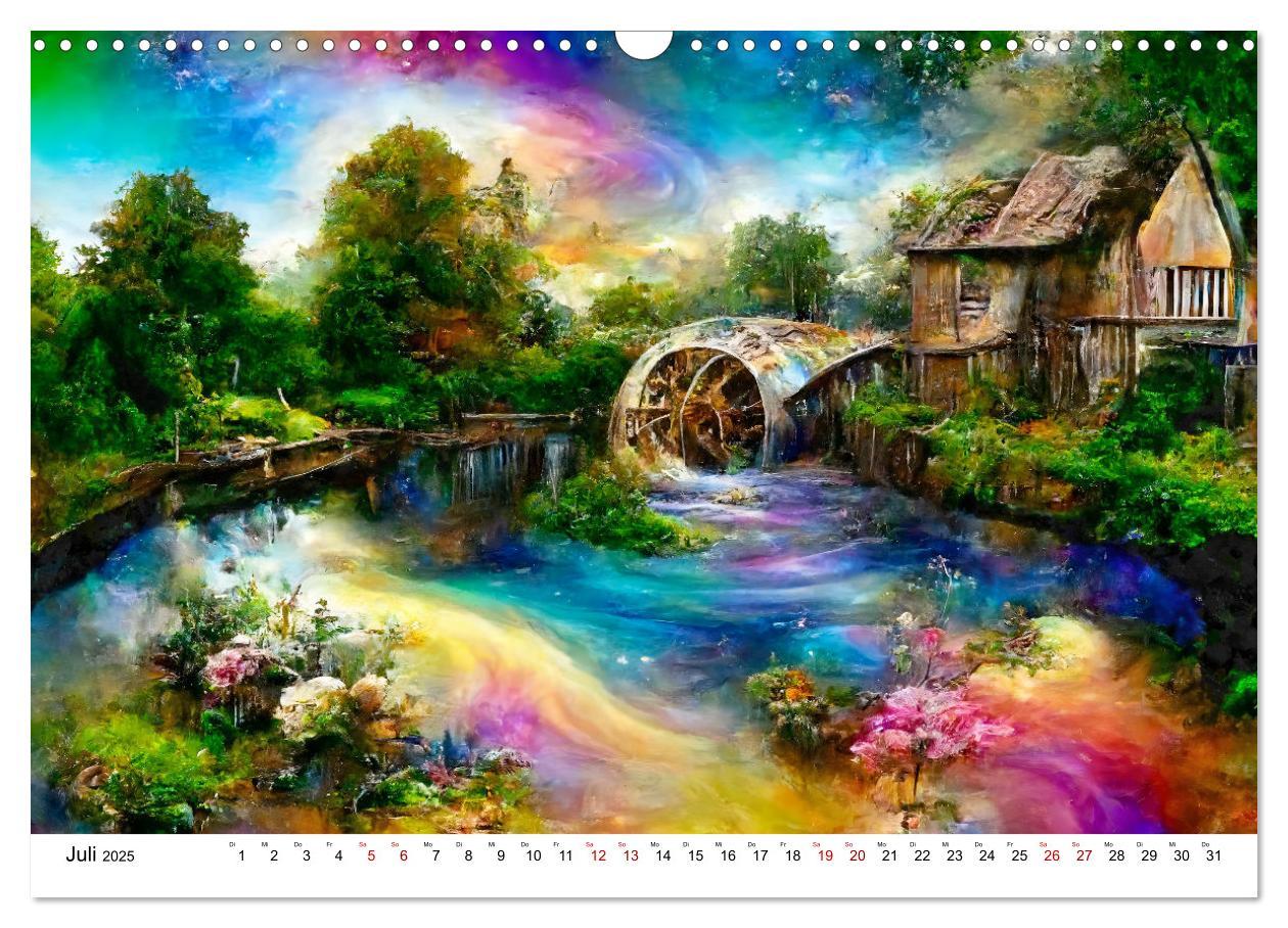 Bild: 9783383934315 | Fantasie Cottages - Ein Jahr durch die Märchenwelt (Wandkalender...