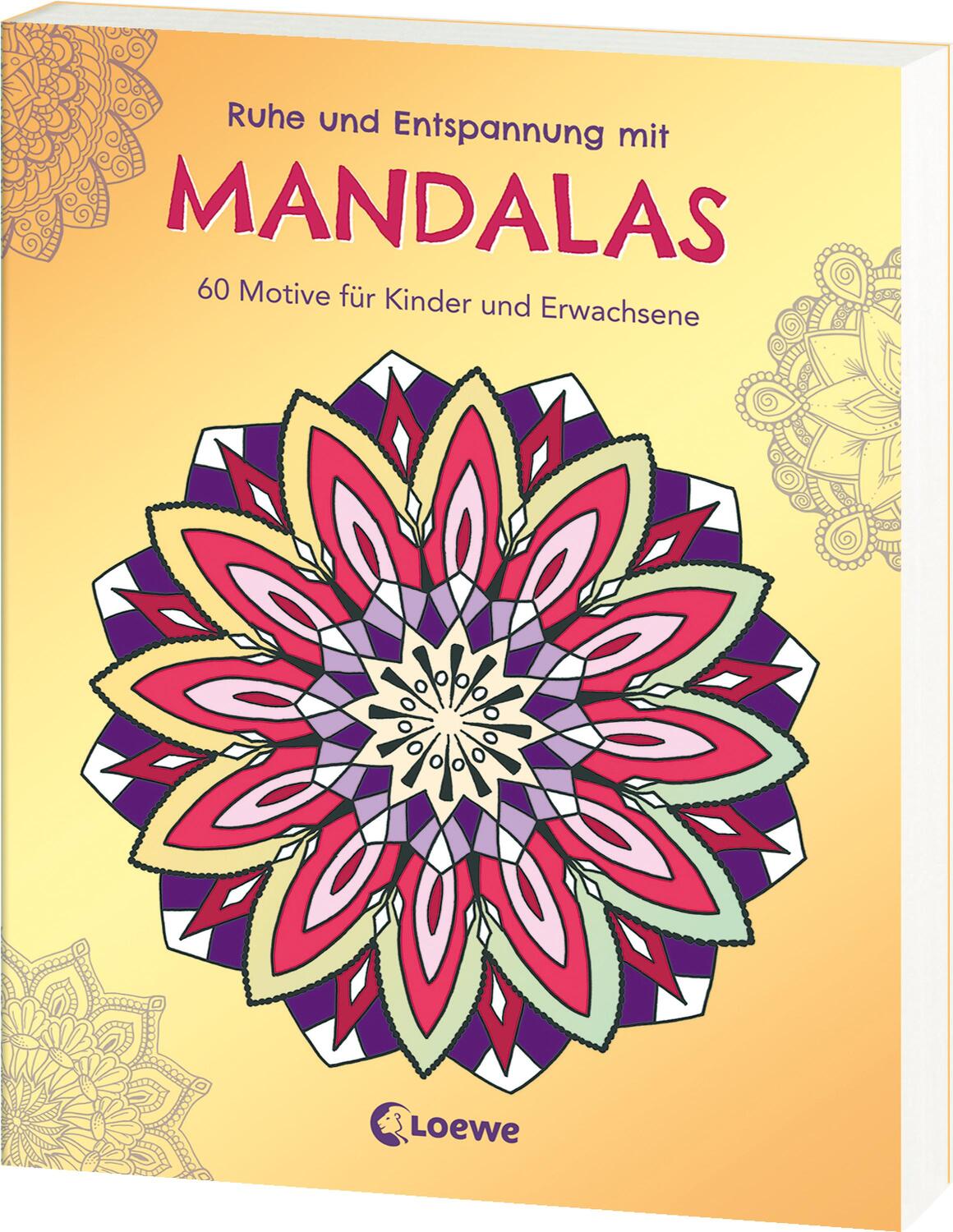 Cover: 9783743218307 | Ruhe und Entspannung mit Mandalas | Loewe Kreativ | Taschenbuch | 2024