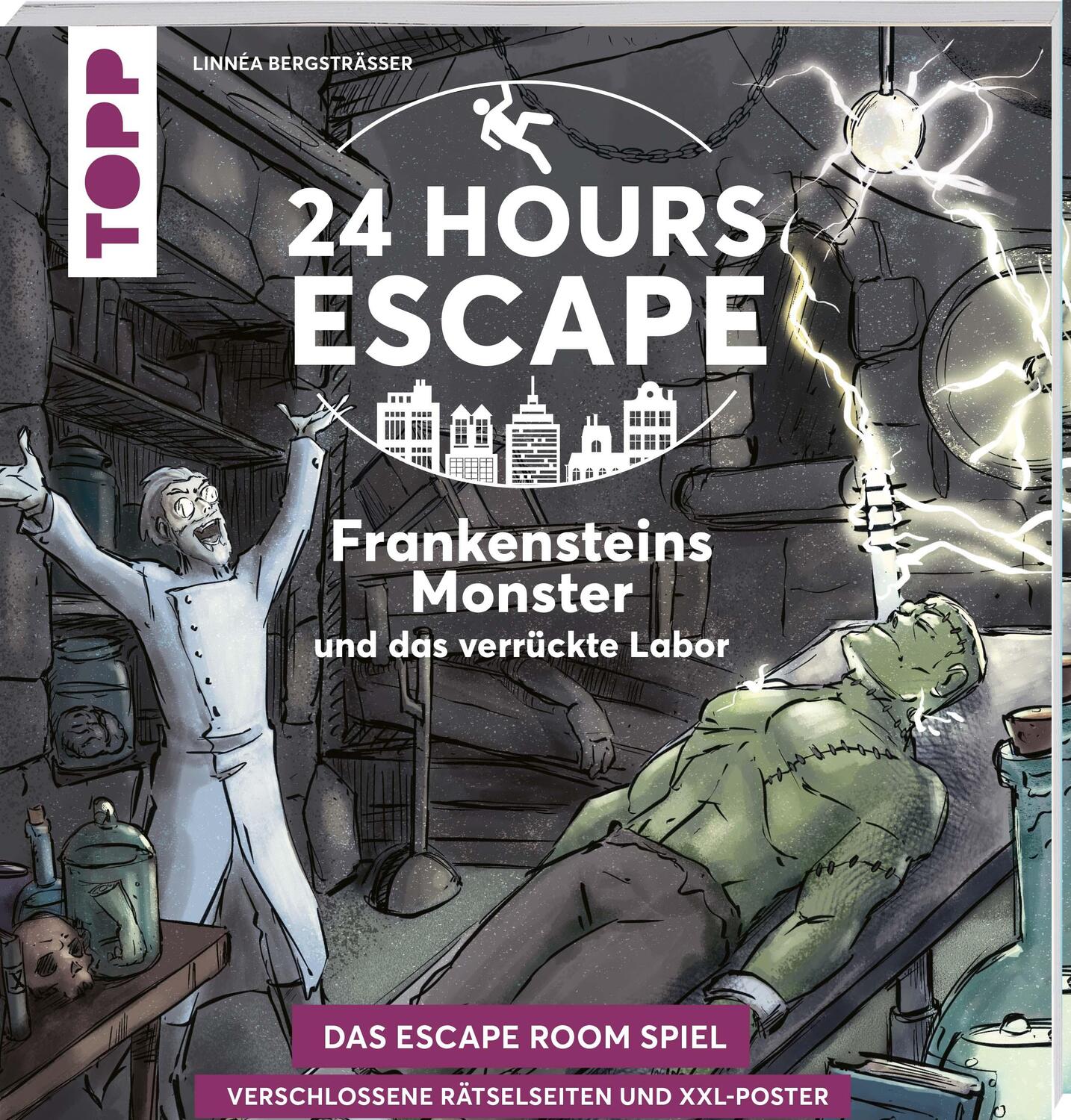 Cover: 9783772446634 | 24 HOURS ESCAPE - Das Escape Room Spiel: Frankensteins Monster und...