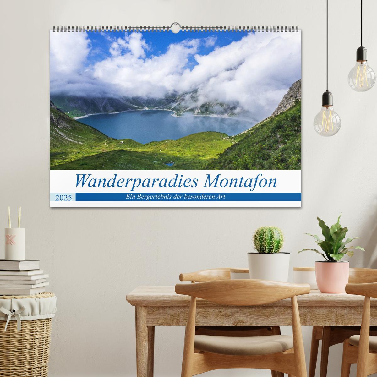 Bild: 9783435111558 | Wanderparadies Montafon (Wandkalender 2025 DIN A2 quer), CALVENDO...