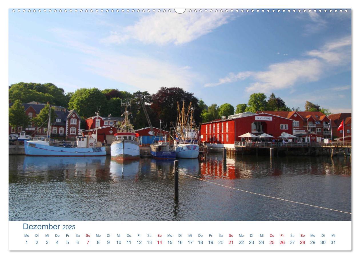 Bild: 9783435724567 | Eckernförde 2025. Impressionen rund um den Hafen (Wandkalender 2025...