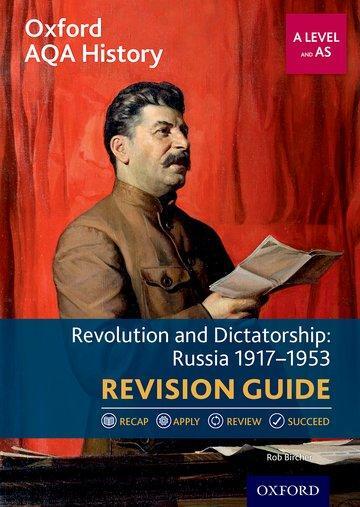 Cover: 9780198432524 | Oxford AQA History for A Level: Revolution and Dictatorship: Russia...