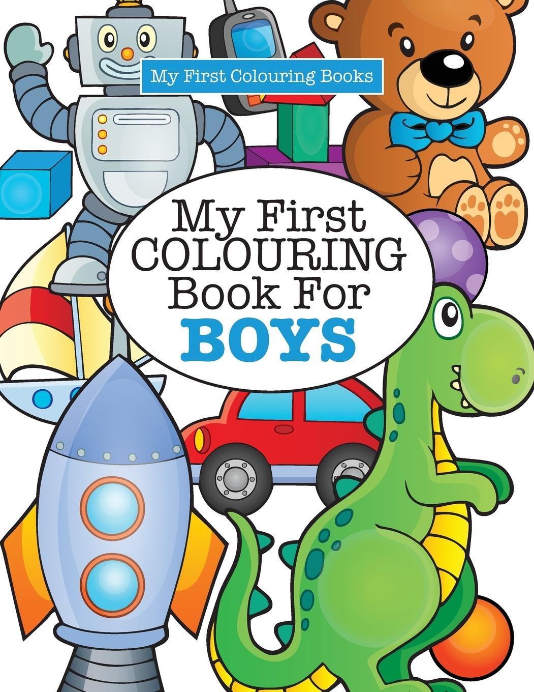 Cover: 9781785951411 | My First Colouring Book for Boys ( Crazy Colouring For Kids) | James