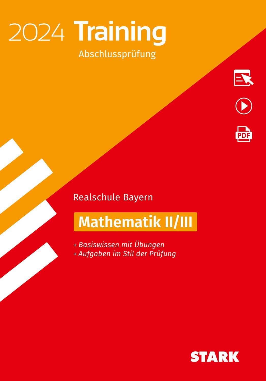 Cover: 9783849058708 | STARK Training Abschlussprüfung Realschule 2024 - Mathematik II/III...