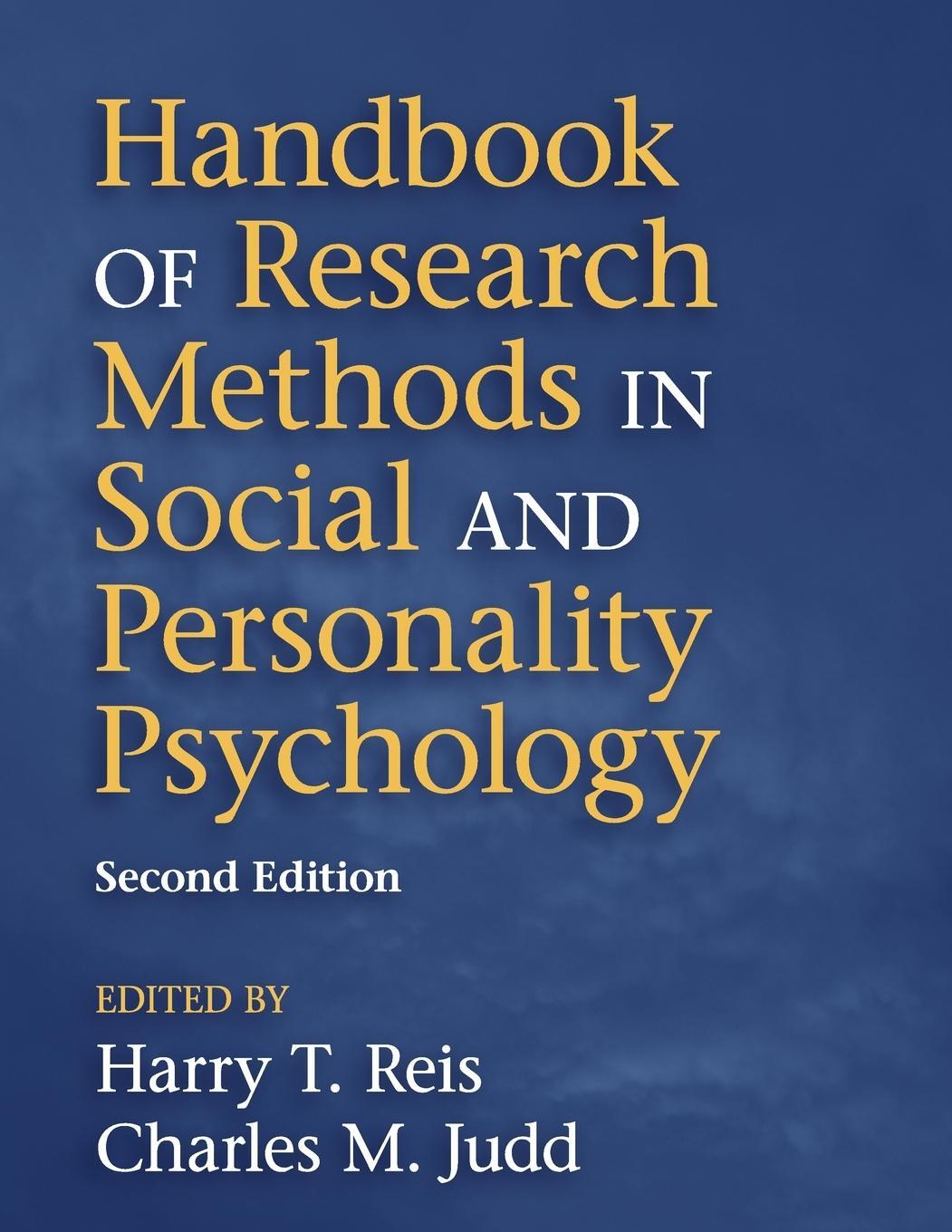 Cover: 9781107600751 | Handbook of Research Methods in Social and Personality Psychology
