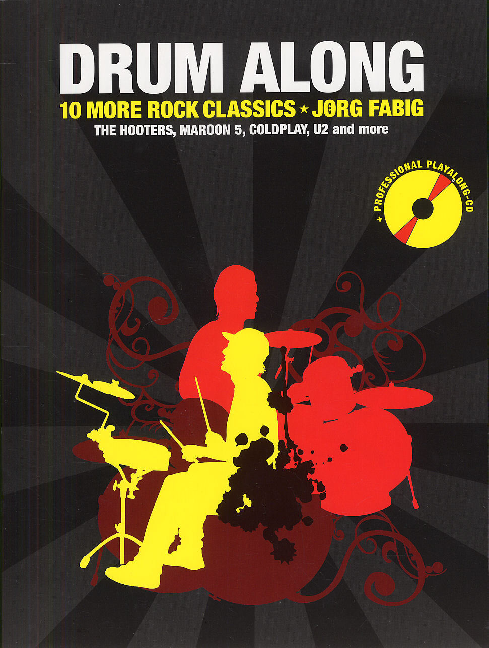 Cover: 9790201653228 | Drum Along - 10 More Rock Classics | Drum Along | Bosworth Edition