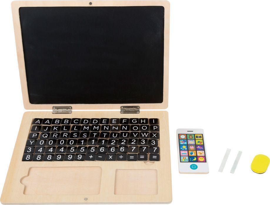 Bild: 4020972111937 | Holz-Laptop mit Magnet-Tafel | Stück | Brettspiel | 11193 | Deutsch