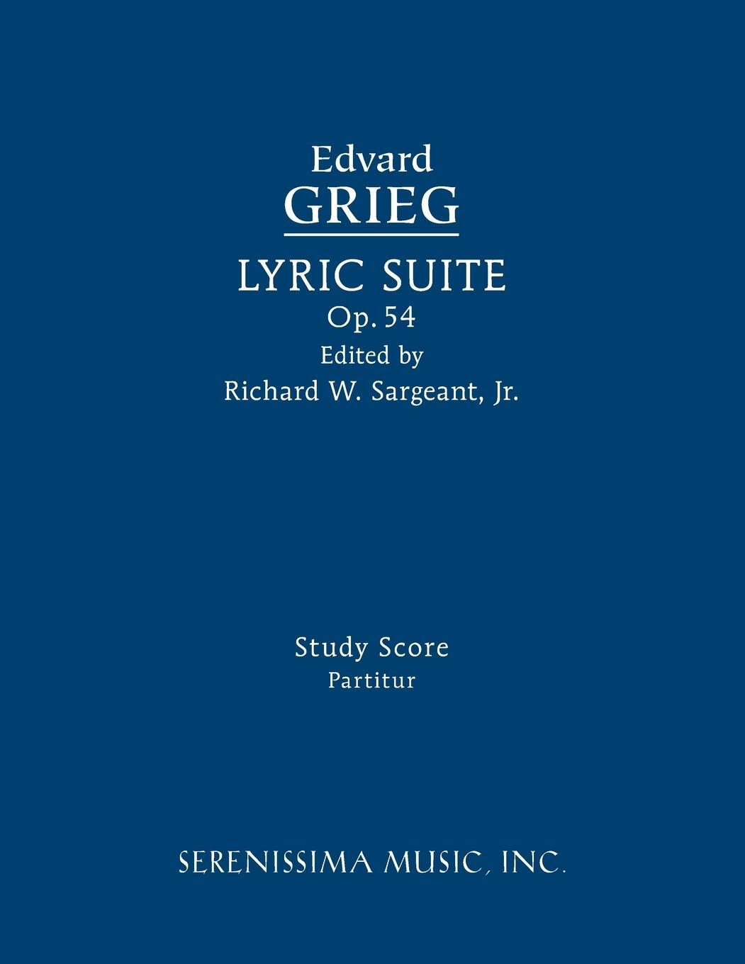 Cover: 9781608742219 | Lyric Suite, Op.54 | Study score | Edvard Grieg | Taschenbuch | 2018