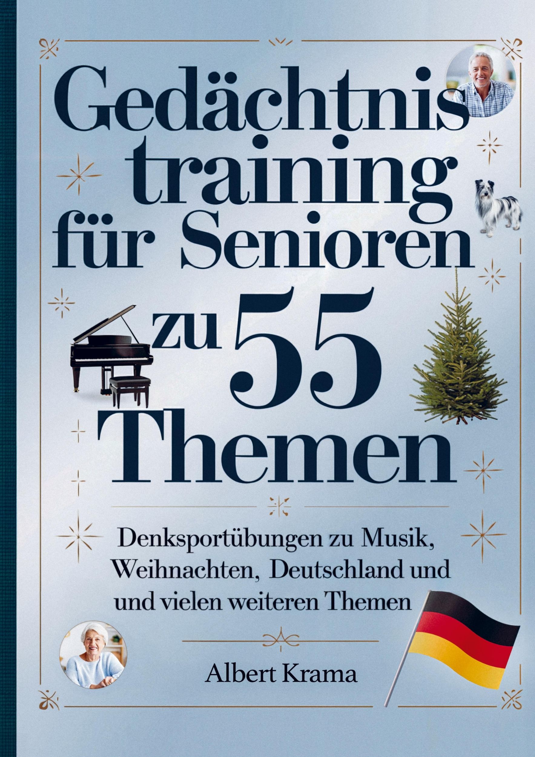 Cover: 9789403761718 | Gedächtnistraining für Senioren zu 55 Themen - Denksportübungen zu...