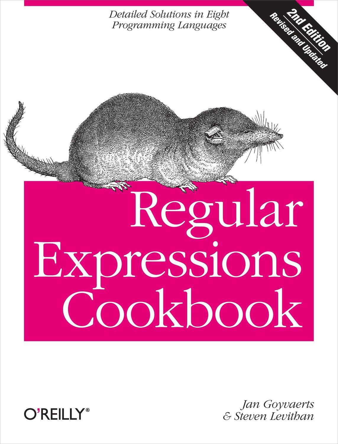 Cover: 9781449319434 | Regular Expressions Cookbook: Detailed Solutions in Eight...