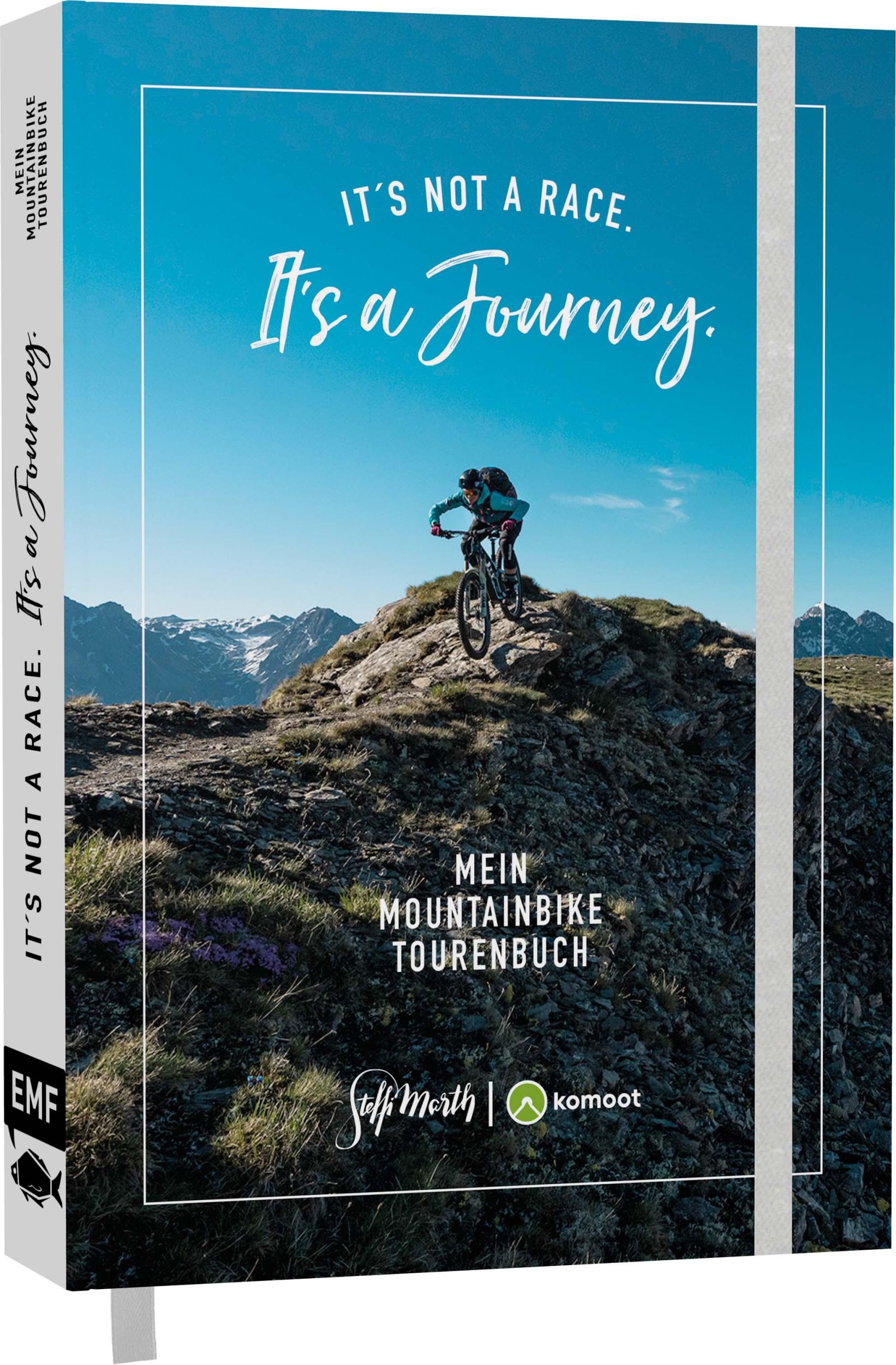 Cover: 9783745902839 | It's not a race. It's a journey. - Mein Mountainbike Tourenbuch | Buch