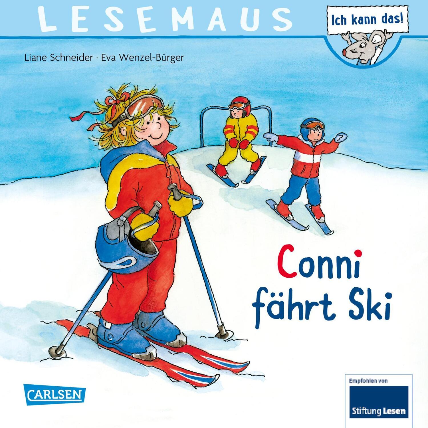 Cover: 9783551089229 | LESEMAUS 22: Conni fährt Ski | Liane Schneider | Broschüre | Lesemaus