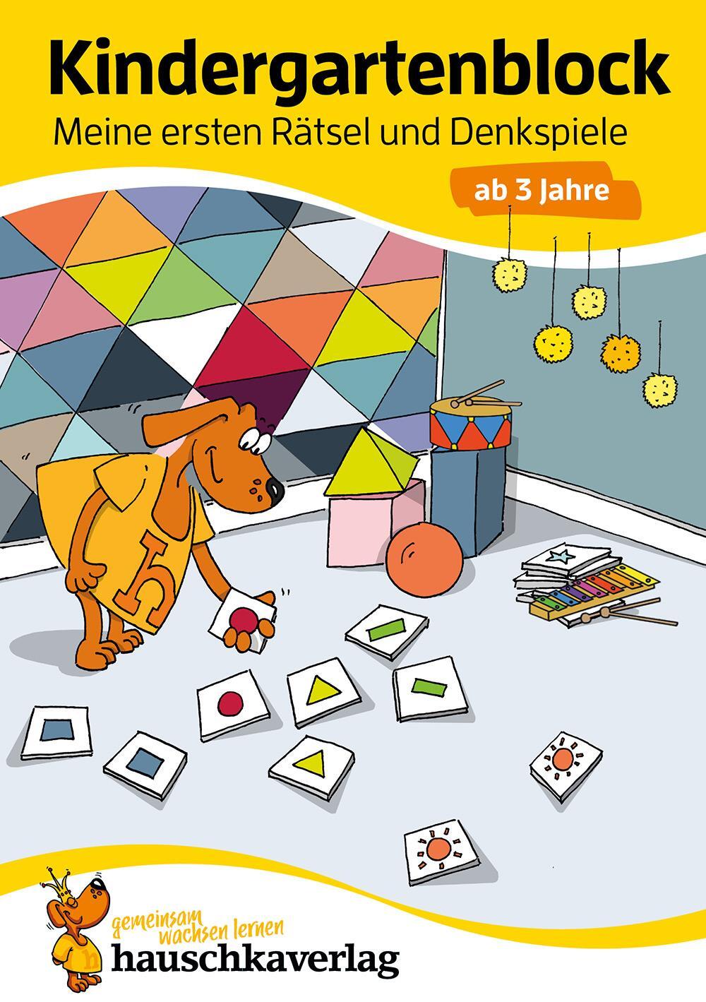 Cover: 9783881006163 | Kindergartenblock ab 3 Jahre - Meine ersten Rätsel und Denkspiele
