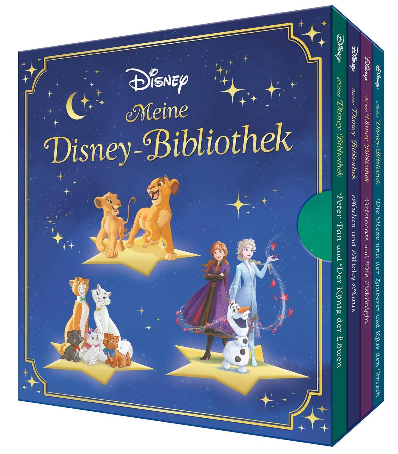 Cover: 9783845517957 | Disney-Schuber: Disney Gutenacht-Geschichten | Box | 4 Bücher | 2023