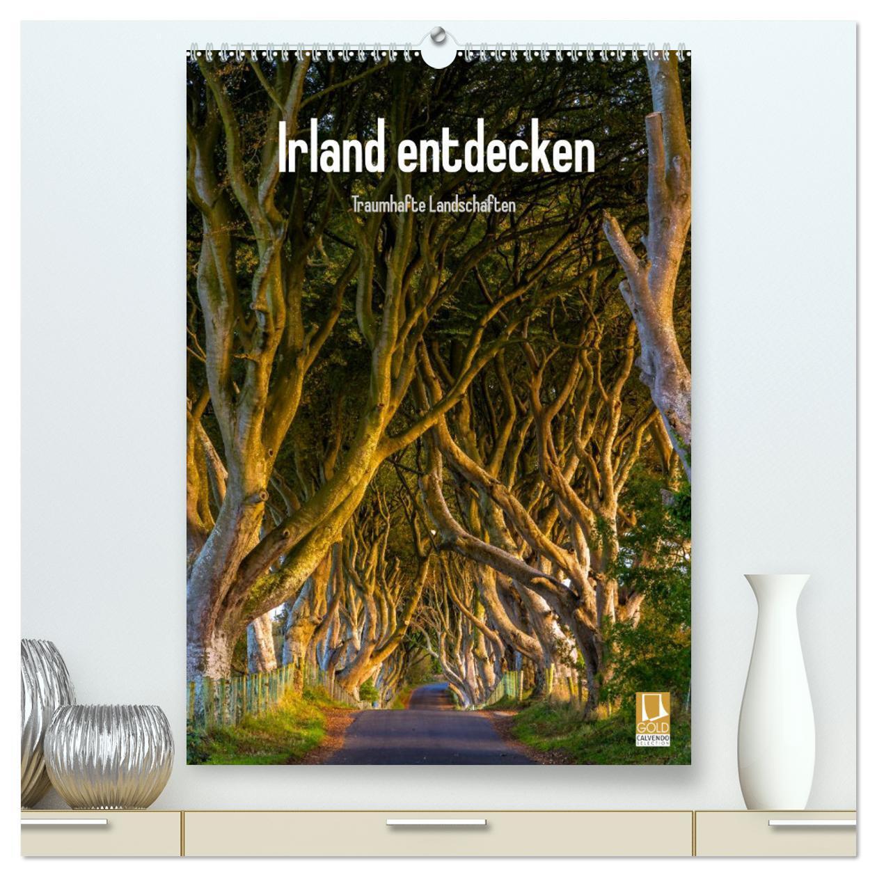 Cover: 9783383425356 | Irland entdecken (hochwertiger Premium Wandkalender 2024 DIN A2...