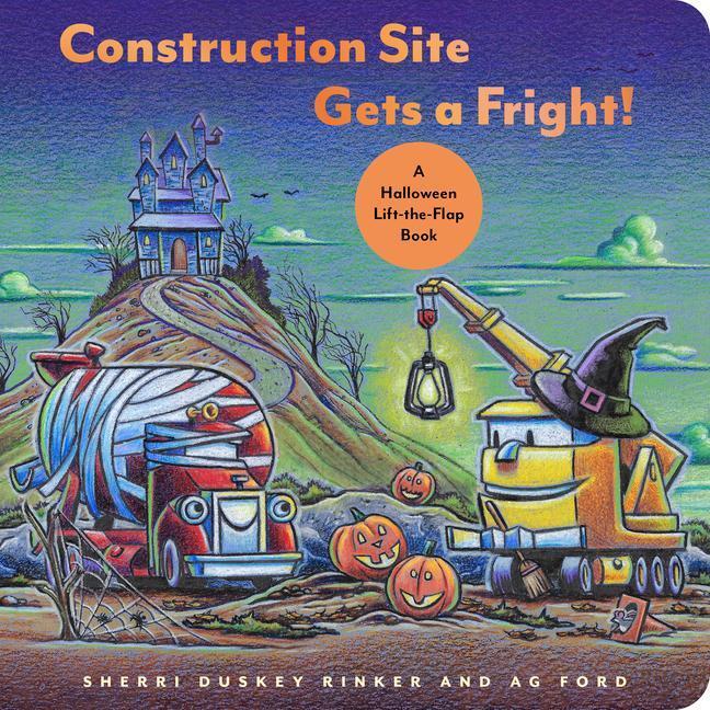 Cover: 9781797204321 | Construction Site Gets a Fright!: A Halloween Lift-The-Flap Book