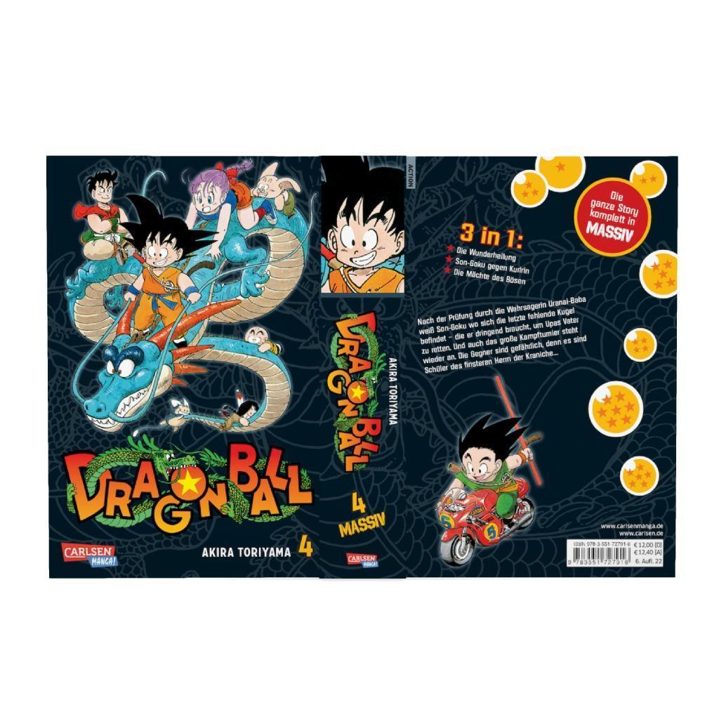 Bild: 9783551727916 | Dragon Ball Massiv 4 | Die Originalserie als 3-in-1-Edition! | Buch