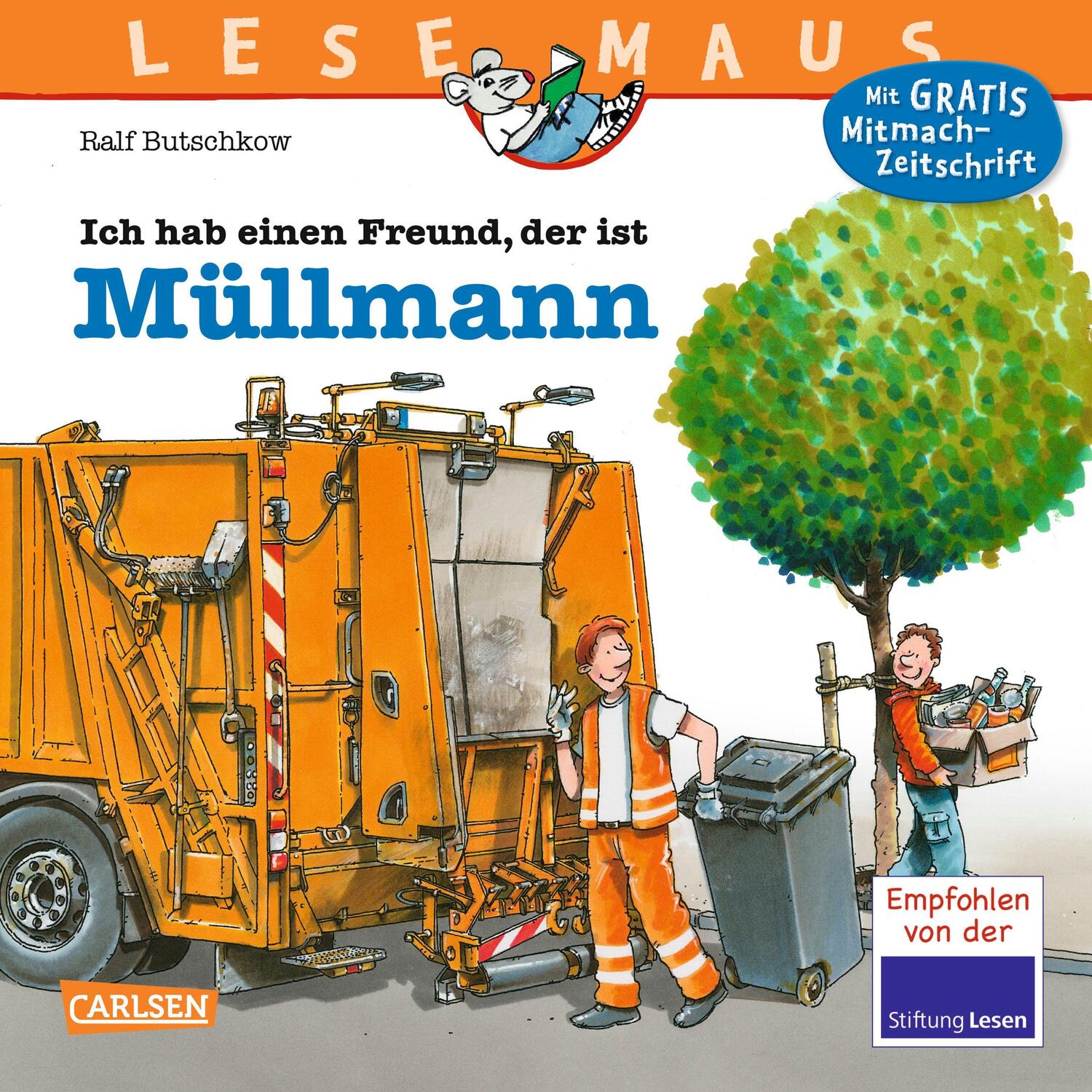 Cover: 9783551089069 | LESEMAUS 106: Ich hab einen Freund, der ist Müllmann | Ralf Butschkow