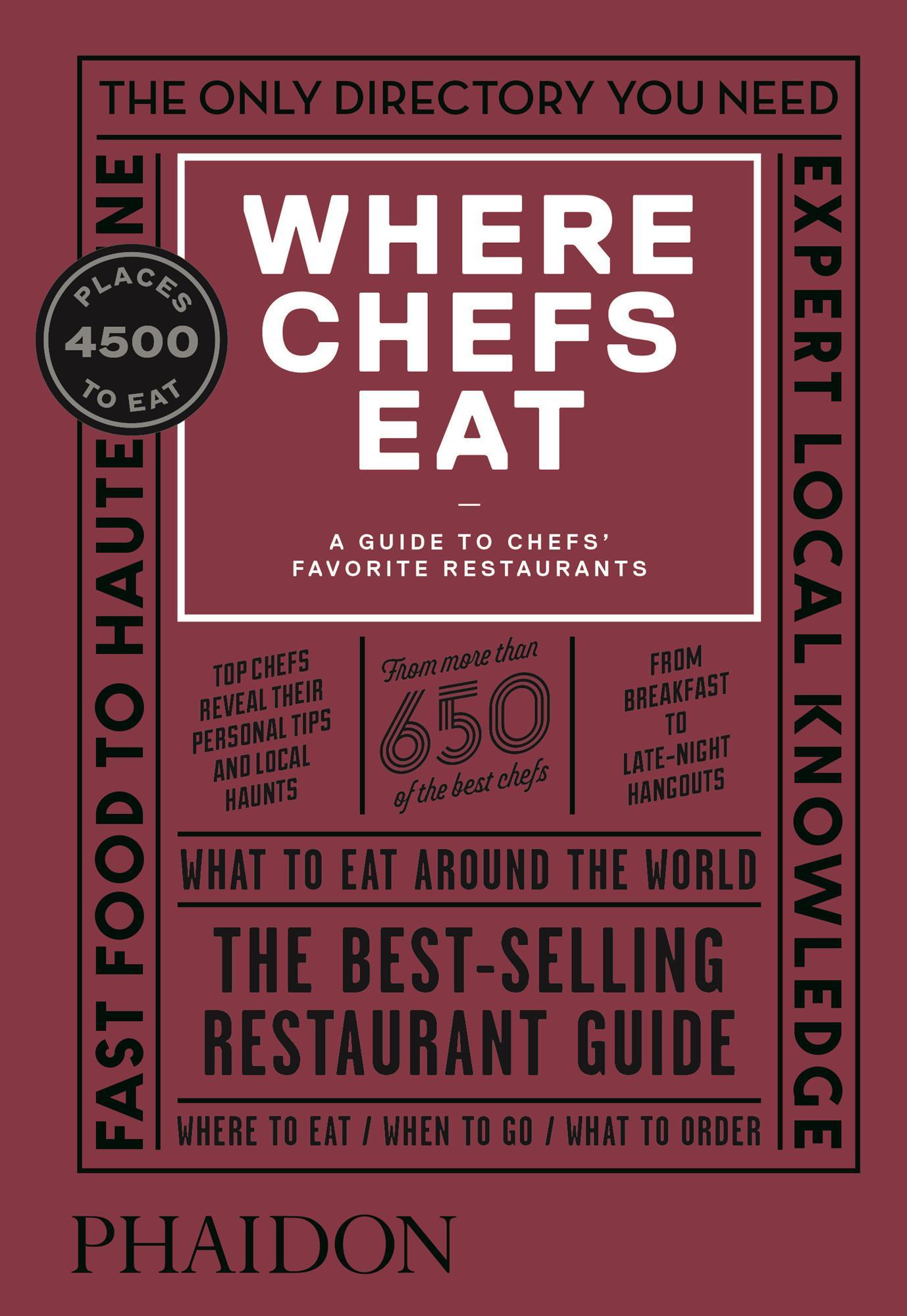 Cover: 9780714875651 | Where Chefs Eat | Joe Warwick (u. a.) | Buch | Phaidon Press | 1184 S.