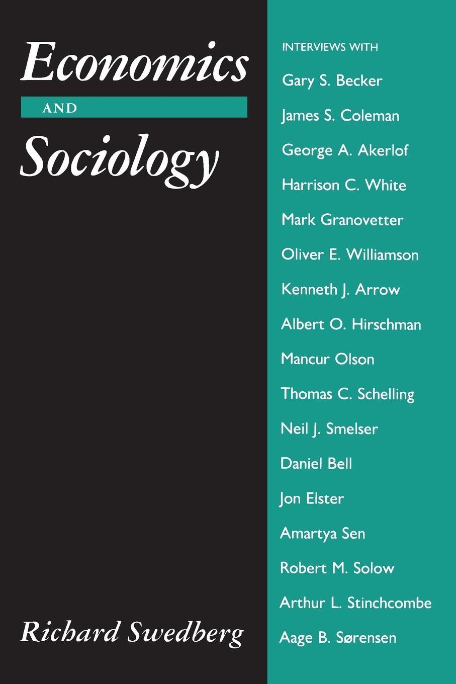 Cover: 9780691003764 | Economics and Sociology | Richard Swedberg | Taschenbuch | Paperback