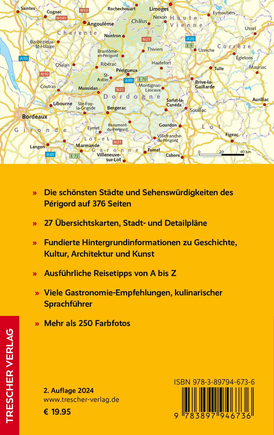 Bild: 9783897946736 | TRESCHER Reiseführer Périgord | Heike Bentheimer | Taschenbuch | 2024