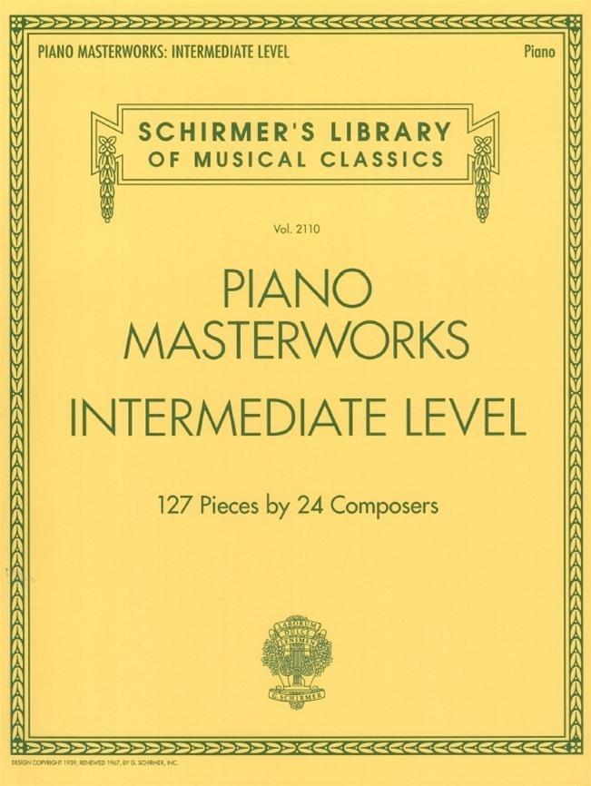 Cover: 9781495006906 | Piano Masterworks - Upper Intermediate Level: Schirmer's Library of...