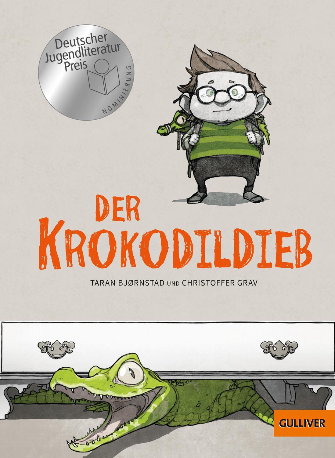 Cover: 9783407749055 | Der Krokodildieb | Roman mit Bildern | Taran Bjørnstad (u. a.) | Buch
