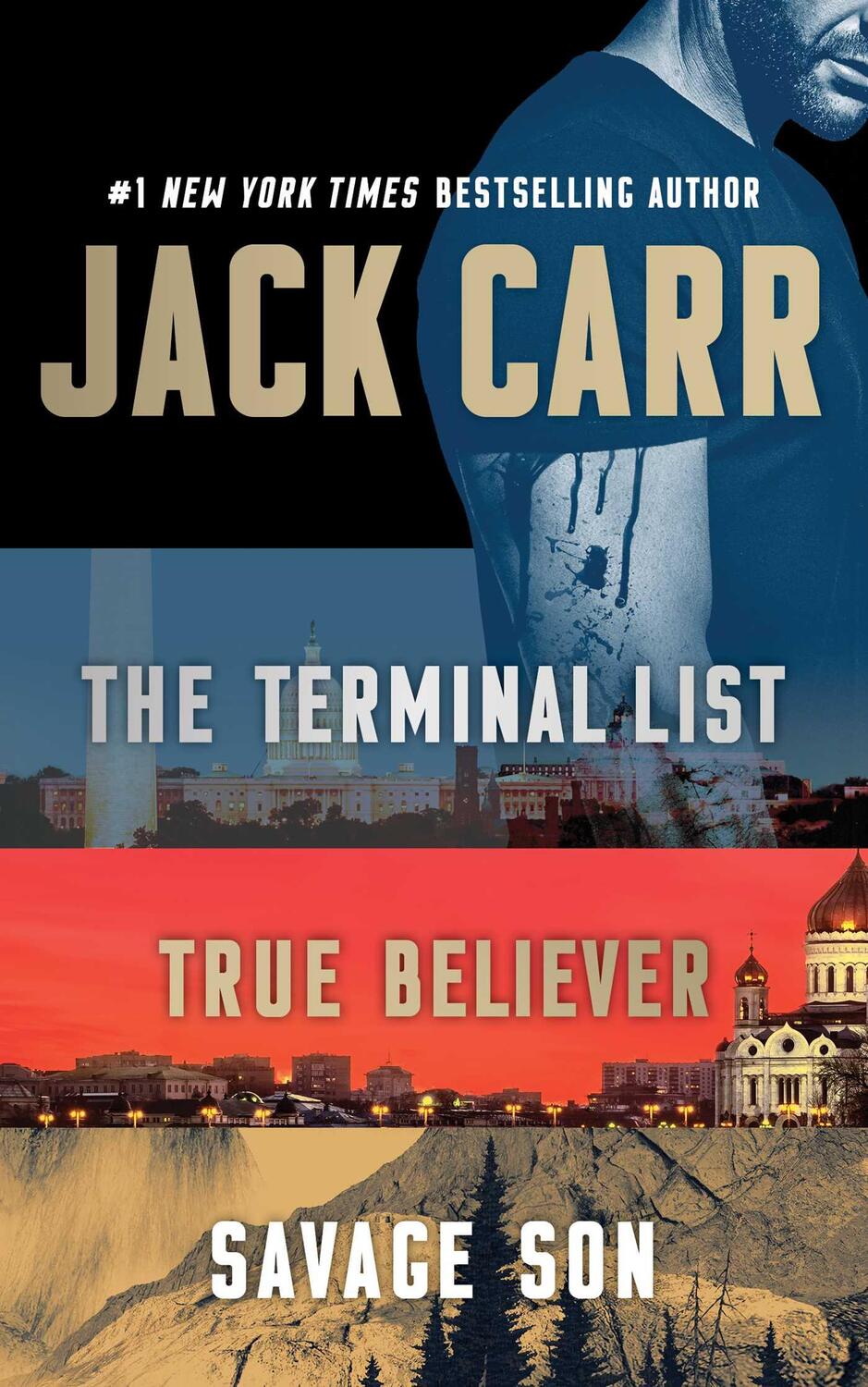 Cover: 9781668000922 | Jack Carr Boxed Set: The Terminal List, True Believer, and Savage Son