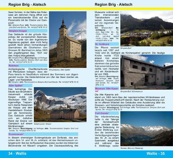 Bild: 9783936575439 | Sehenswertes im Wallis | vom Rhonegletscher zum Genfersee | Walder