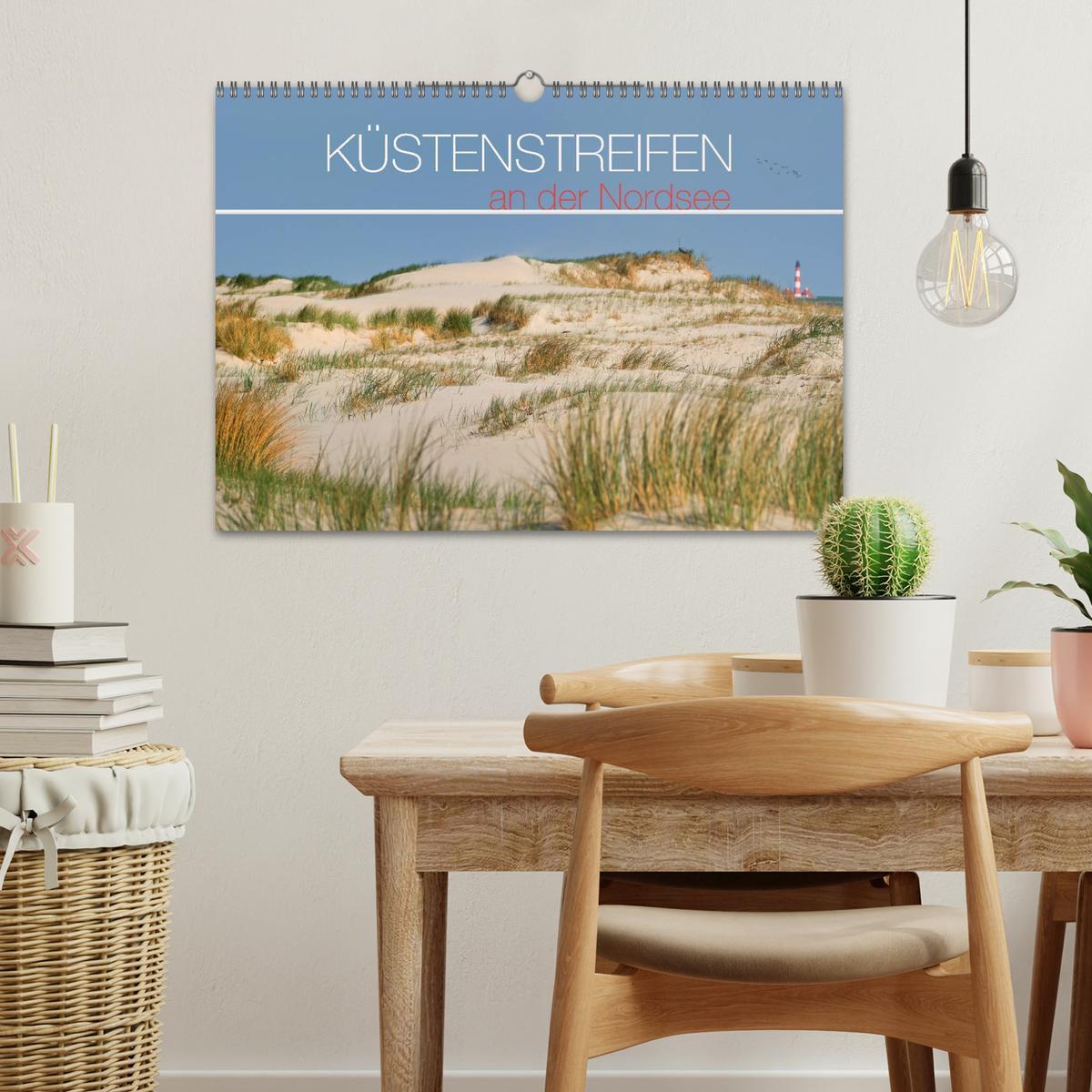 Bild: 9783435623280 | Küstenstreifen an der Nordsee (Wandkalender 2025 DIN A3 quer),...