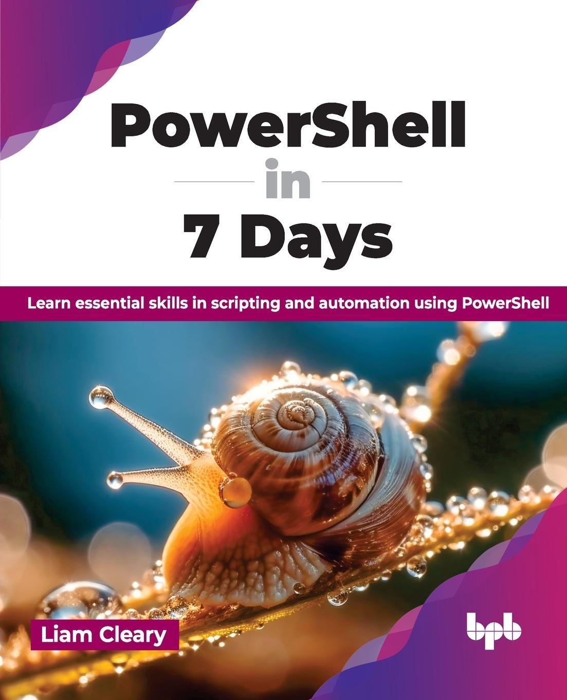 Cover: 9789355518910 | PowerShell in 7 Days | Liam Cleary | Taschenbuch | Paperback | 2024
