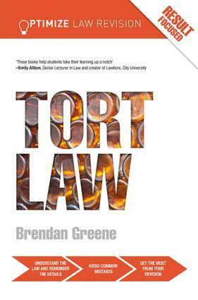 Cover: 9781138221512 | Optimize Tort Law | Brendan Greene | Taschenbuch | Englisch | 2017